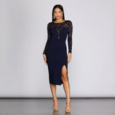 Lissi Formal Lace And Sequin Dress