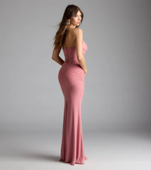 Kenzie Corset Mermaid Mesh Formal Dress