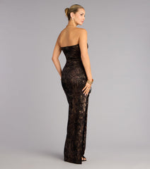 Kassandra Lace-Up Formal Dress