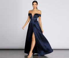 Polly Off The Shoulder Formal Dress