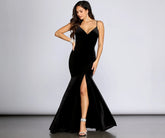 Mischa Velvet Mermaid Gown