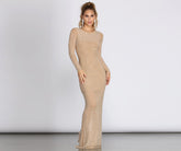 Julia Formal Heat Stone Dress