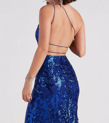 Eleanor Formal Sequin One Shoulder Dress