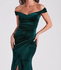 Georgina Formal Velvet Long Dress