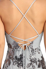 Nicole Sleeveless Sequin Dress