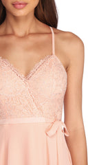 Serenity Formal Lace And Chiffon Dress