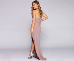 Marianne Pleated Sweetheart Dress