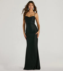 Maisie Sweetheart Ruched Mermaid Formal Dress