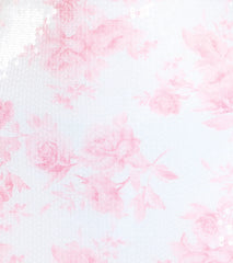 Farryn Lace-Up Mermaid Floral Sequin Formal Dress