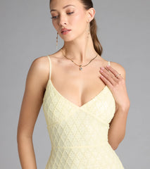 Kaylie V-Neck Bodycon Sequin Bead Formal Dress