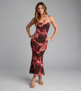 Bloom and Own It Floral Strappy Maxi Dress