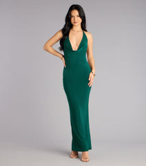 Spotlight Moment Open Back Maxi Dress