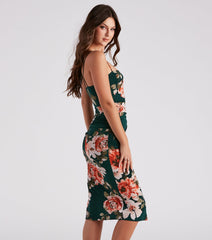 Blooming Beauty Floral Midi Dress