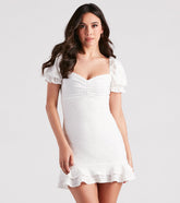 Looking Like A Day Dream Eyelet Lace Dress