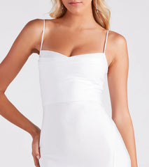 Elegant Era Cowl Neck Midi Dress