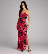 Own The Moment Tube Floral Maxi Dress