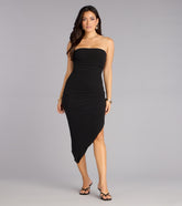 So Loved Tube Bodycon Midi Dress