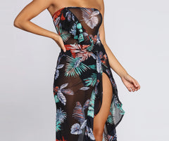 Life's A Beach Mesh Dress