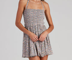 Pretty In Florals Short Dress