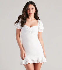 Looking Like A Daydream Eyelet Lace Dress