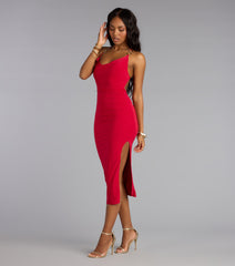 Dangerous Romance Chain Midi Dress