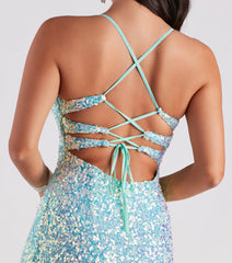 Glam Up Your Look Sequin Mini Dress