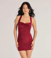 Cross Your Mind X-Back Short Dress