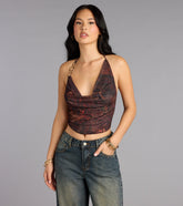 Hot Streak Leopard Crop Top