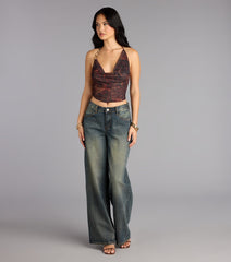 Hot Streak Leopard Crop Top