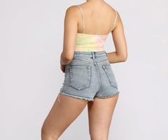 Dream On Tie Dye Crop Top