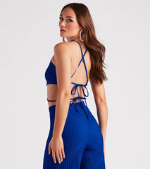 Always Alluring Halter Crop Top