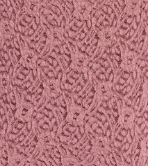 Sweetly Coy V-Neck Slit Lace Crop Top