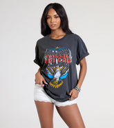 Willie Nelson Graphic Oversized Tee