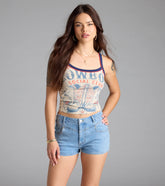 Cowboy Social Club Graphic Tank Top