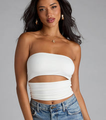Ultra Trendy Cutout Tube Top