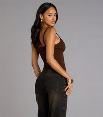 Peekaboo Moment Crop Top