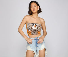 Born To Ride Tube Top