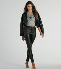 When Life Gives You Lemons Cropped Graphic Tee