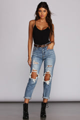 All Up On Knit Bodysuit