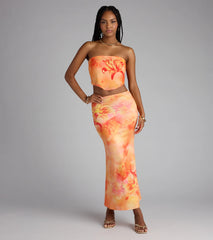 Perfect Symphony Floral Tube Top