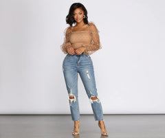 Pretty In Polka Dot Smocked Top