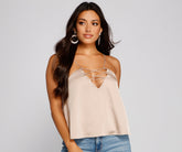 Cover Me In Luxe Satin Blouse