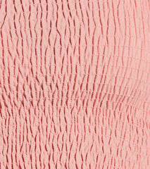 Pretty Darling Sleeveless Smocked Crop Top