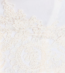 Boho Muse Lace-Up Embroidered Crop Top