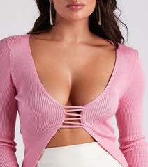 Step Out And Slay Sweater Top