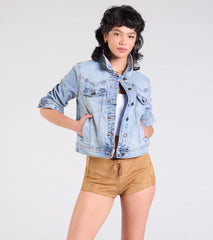 Country Flair Western Denim Jacket