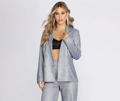 Pump Up The Glam Glitter Blazer