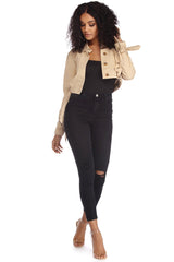 Let's Go Cropped Jacket