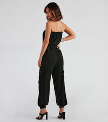 Fashion Cadet Cargo Jumpsuit