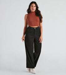 Gone Rogue Wide Leg Corduroy Pants